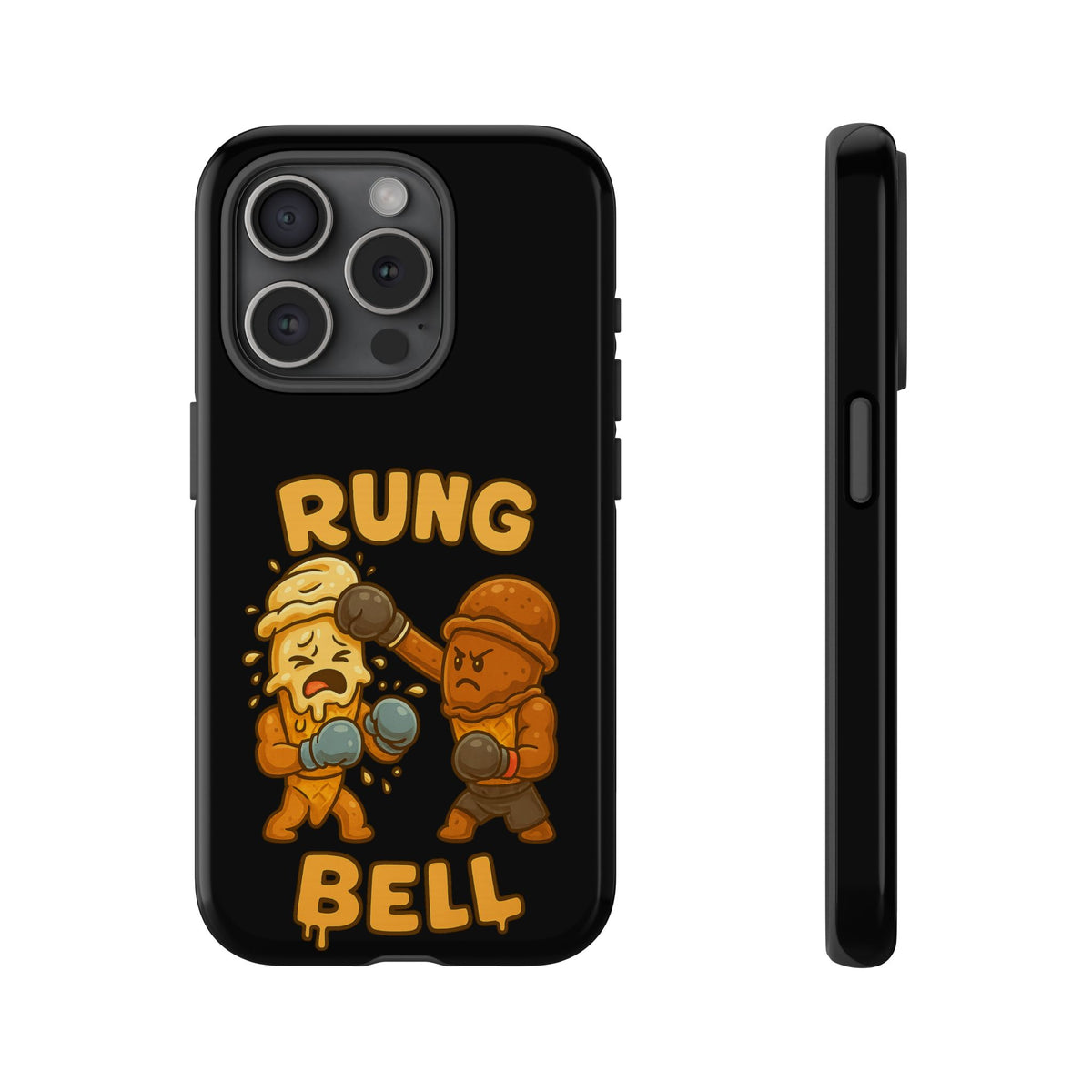 Phone Case — "Rung Bell" Boxing Cartoon Protective Cover