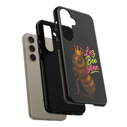 Phone Case — 'Lez Bee Ann' Queen Bee Tough Protective Cover