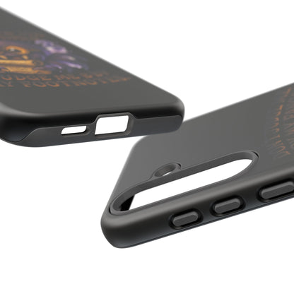 Phone Case — Fiery One-Eyed Demon with "I See Your Soul... And It's Disappointing"