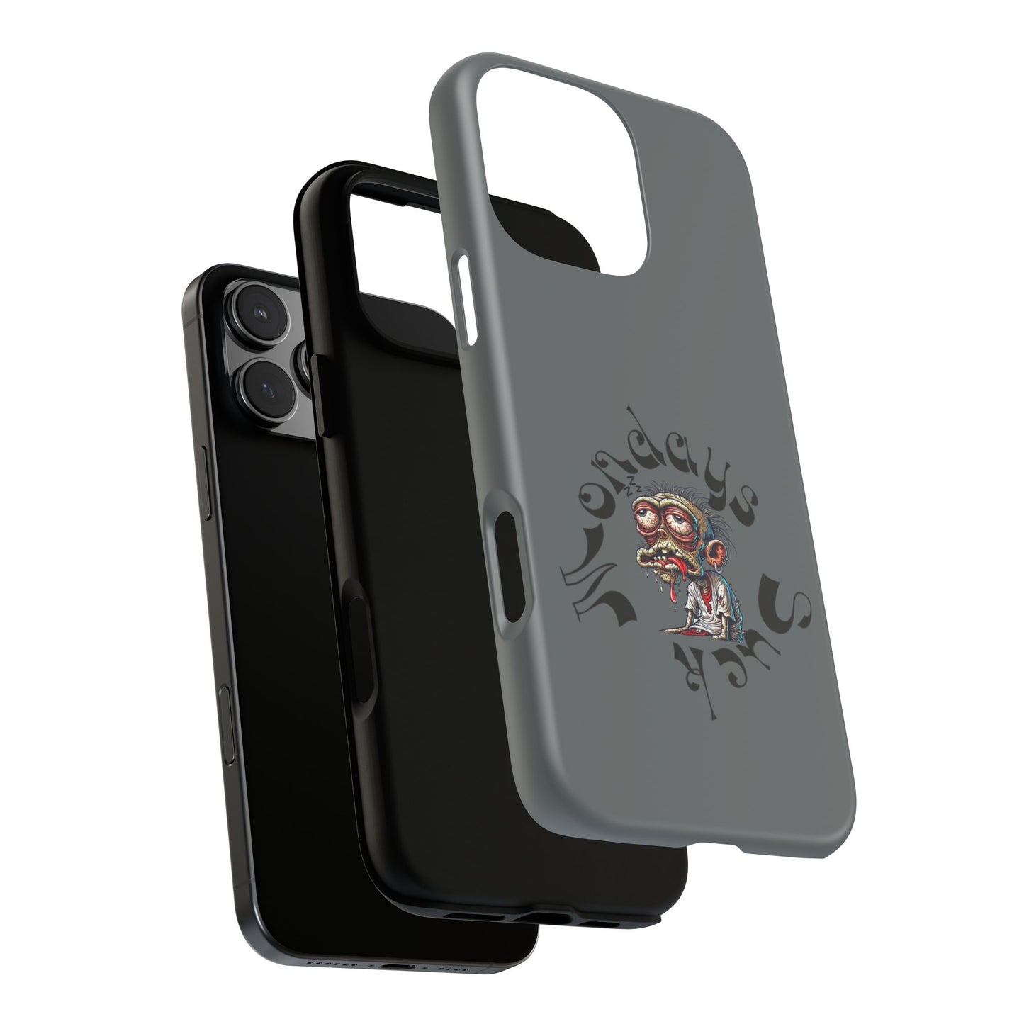 Phone Case — 'Nobody Sucks' Grunge Monster Protective Case
