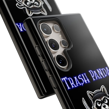 Trash Panda Ninja Phone Case — Cute Raccoon Warrior Protective Case