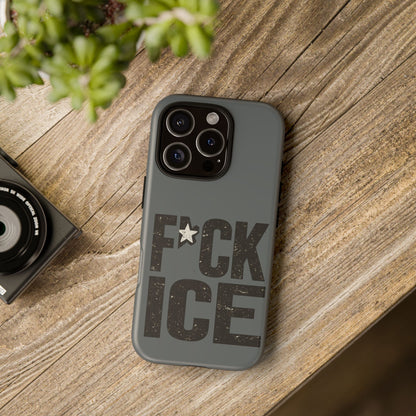 Phone Case — “F*CK ICE” Bold Protest Protective Case