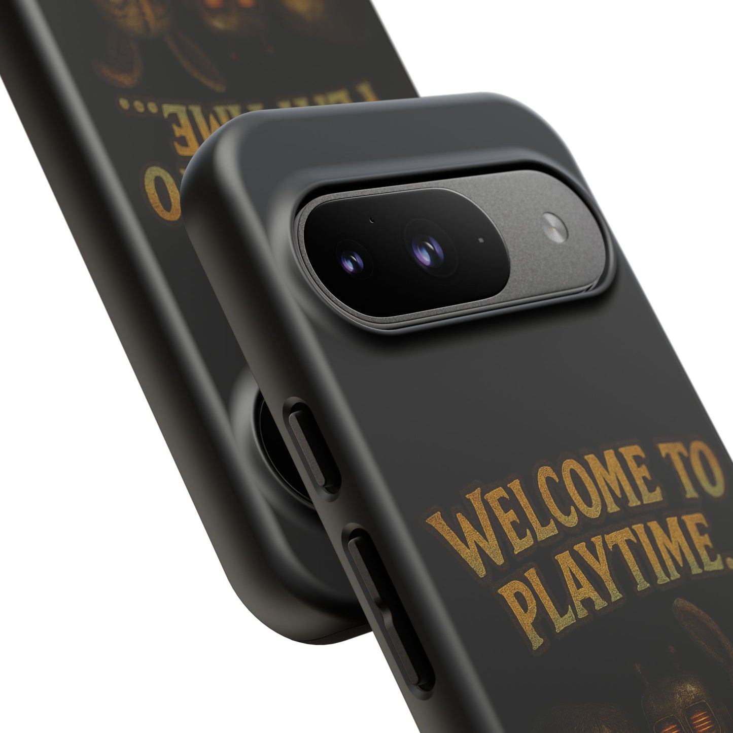 Phone Case — "Welcome to Playtime... Permanently." Horror Game Character Protective Case