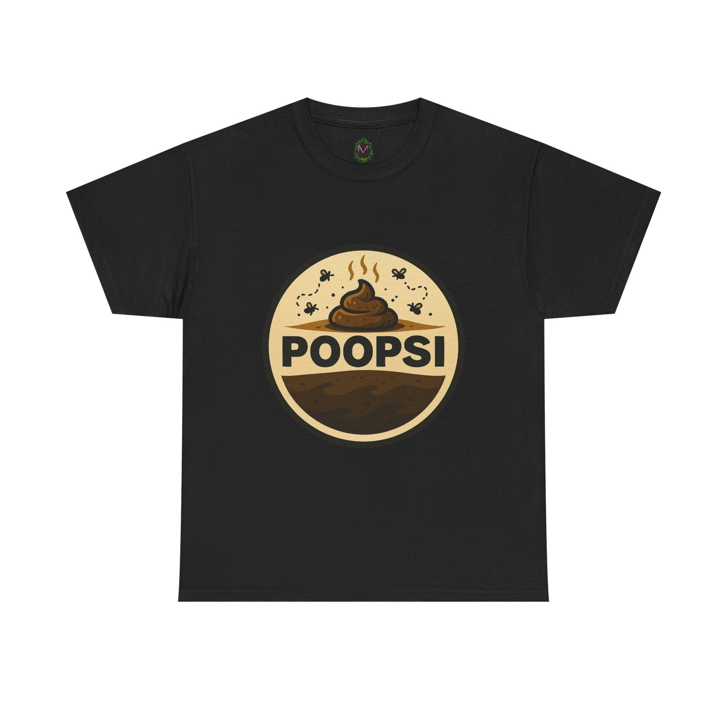 Poopsi Logo Tee | Funny Poop Graphic T-Shirt