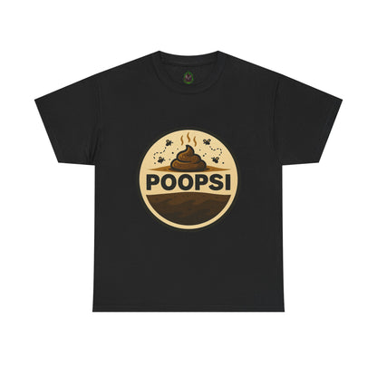 Poopsi Logo Tee | Funny Poop Graphic T-Shirt
