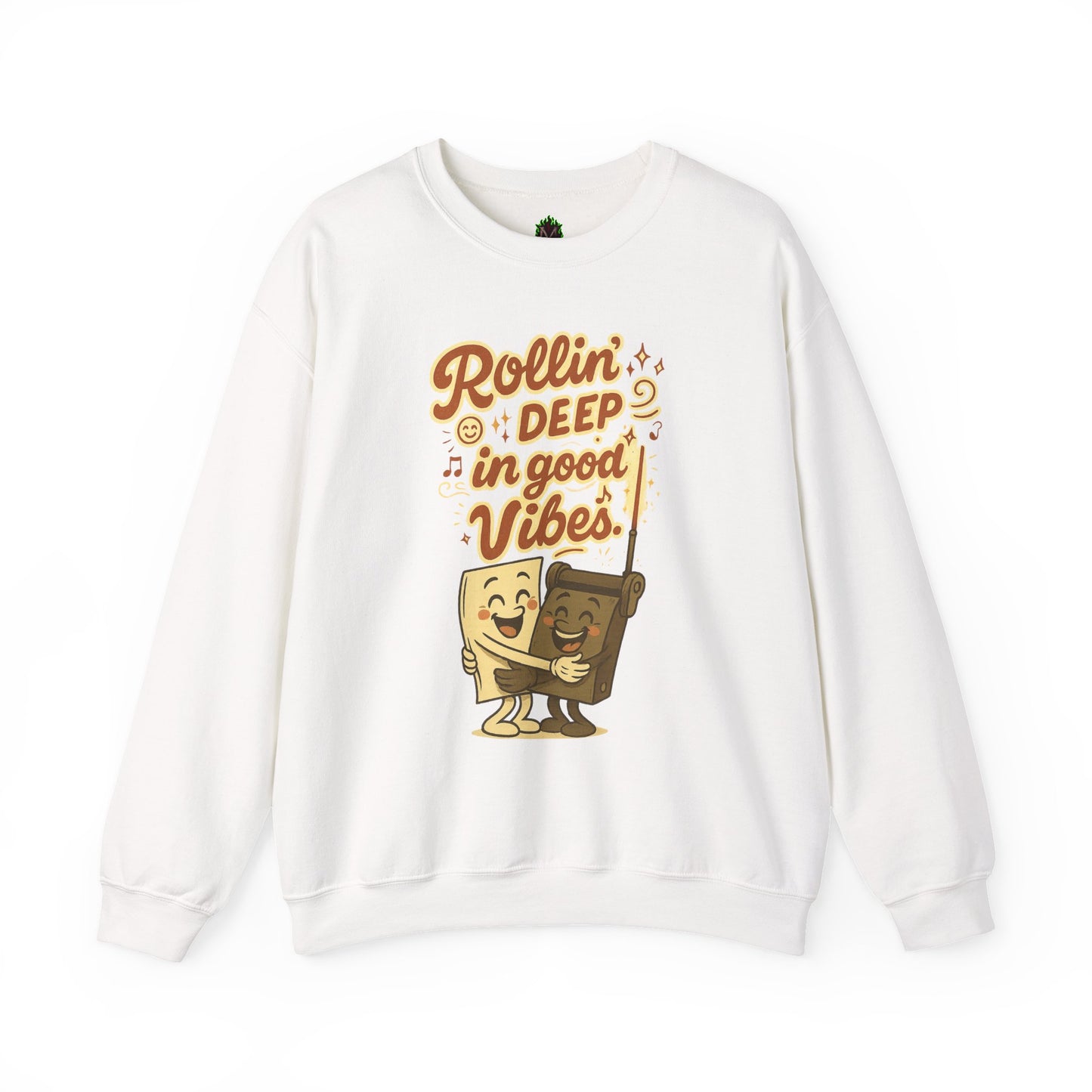 Rollin' Deep in Good Vibes Crewneck