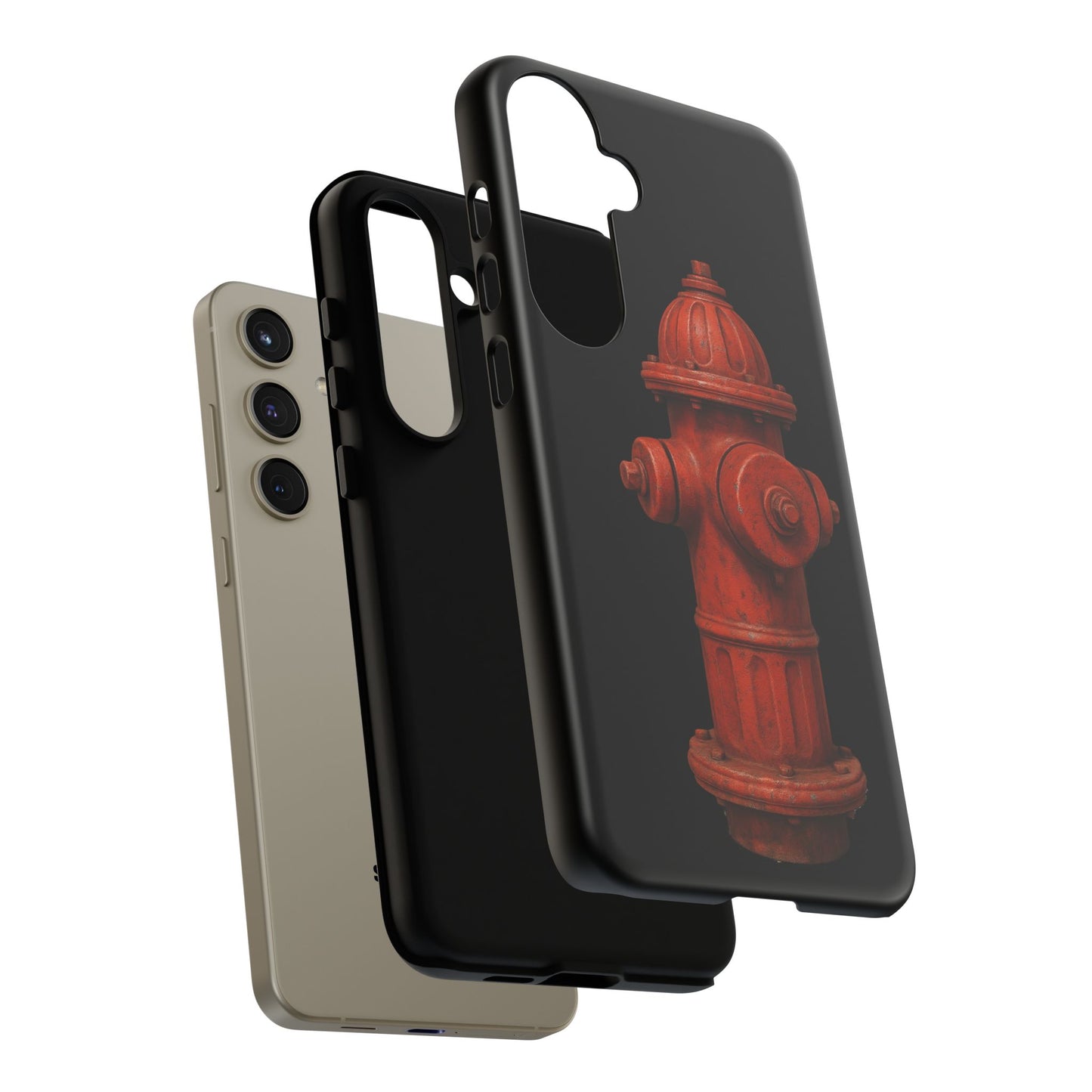 Red Fire Hydrant Phone Case — Tough Protective iPhone Cover