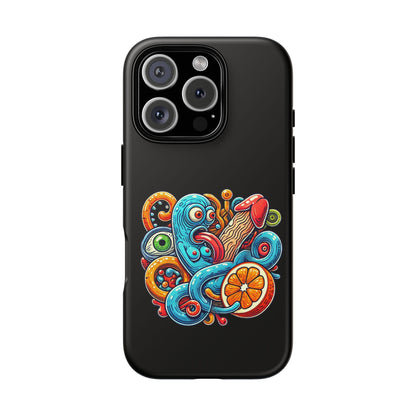 Octopus Surf Phone Case — Colorful Nautical Art Protective Phone Cover