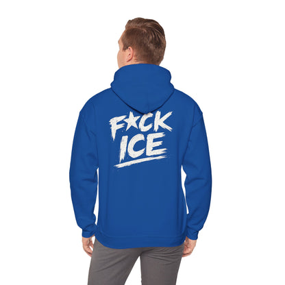 Hoodie — “F*ck Ice” Bold Graphic Back Print Hoodie