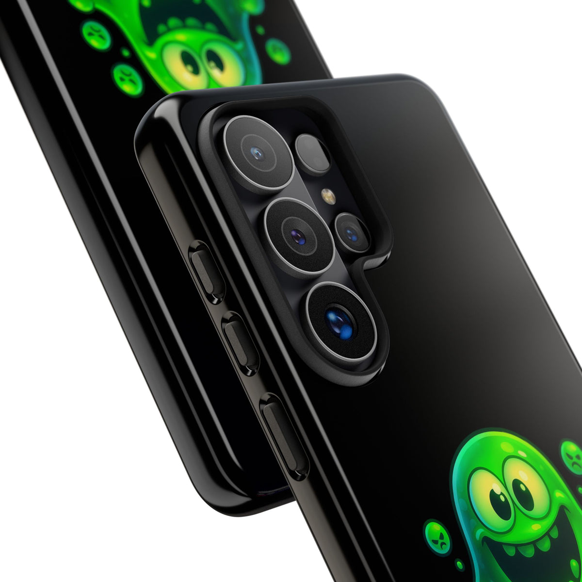 Phone Case — 'Too Cute to Quarantine' Green Monster Protective Cover