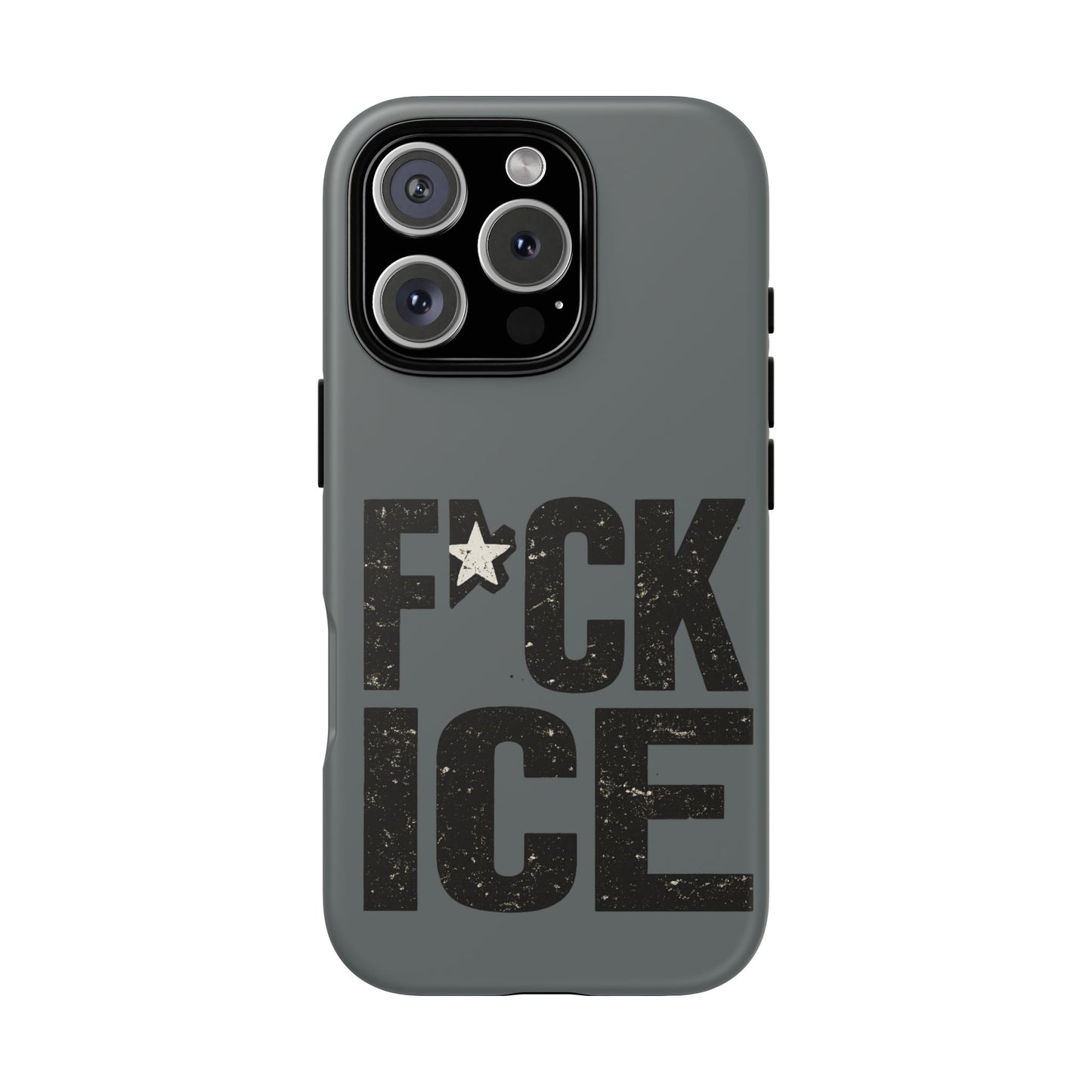 Phone Case — “F*CK ICE” Bold Protest Protective Case