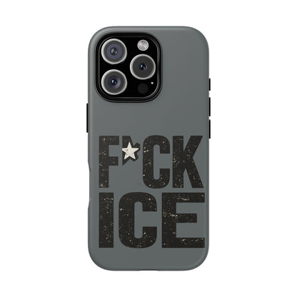 Phone Case — “F*CK ICE” Bold Protest Protective Case