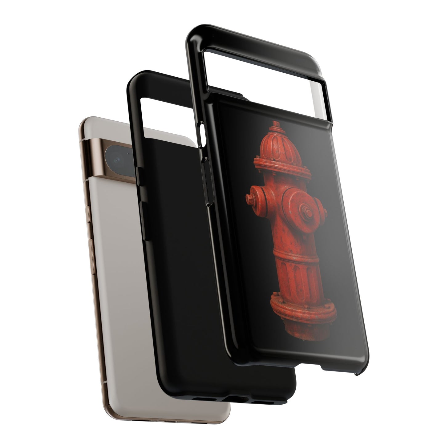 Red Fire Hydrant Phone Case — Tough Protective iPhone Cover