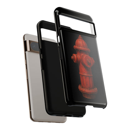 Red Fire Hydrant Phone Case — Tough Protective iPhone Cover