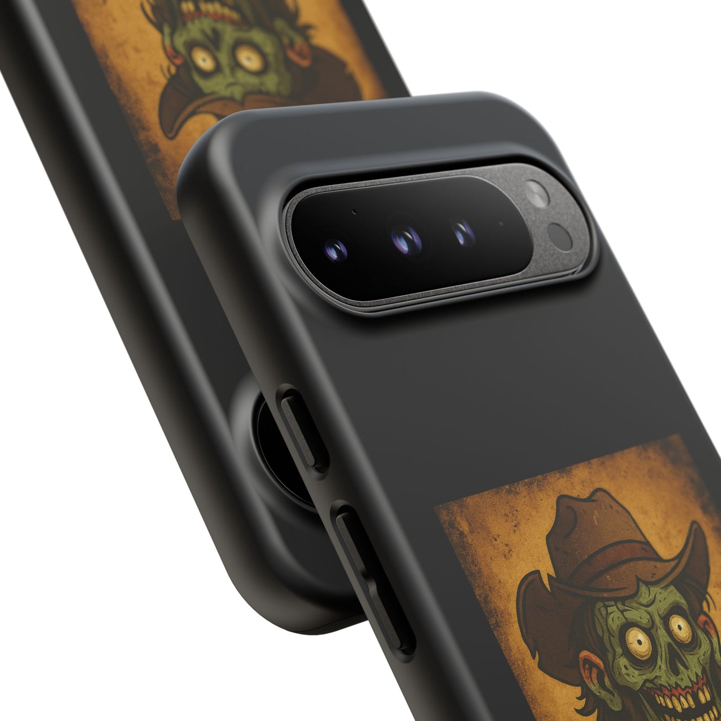 Zombie Cowboy Phone Case — "Ain't No Grave Gonna Hold This Yeehaw" Protective iPhone Cover