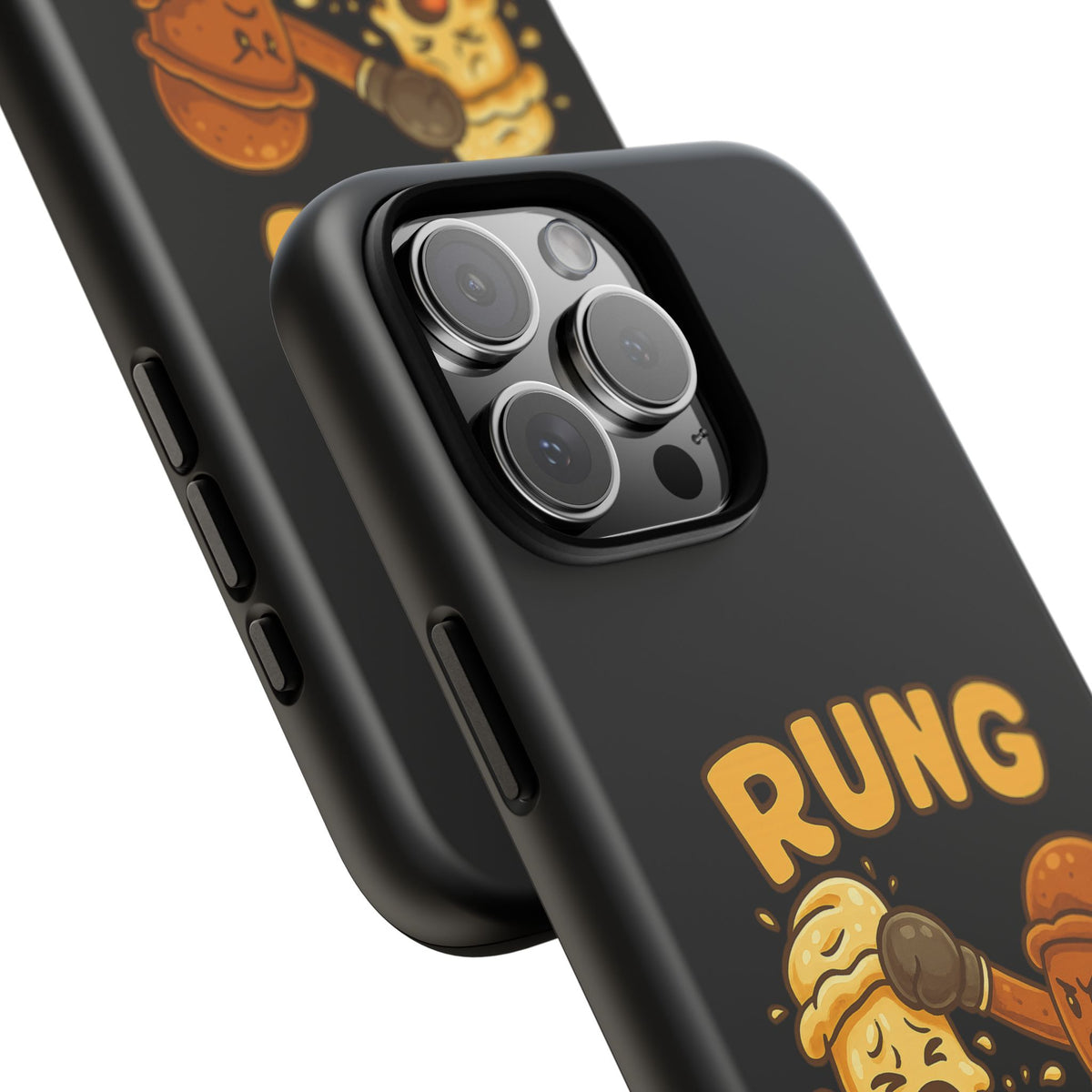 Phone Case — "Rung Bell" Boxing Cartoon Protective Cover
