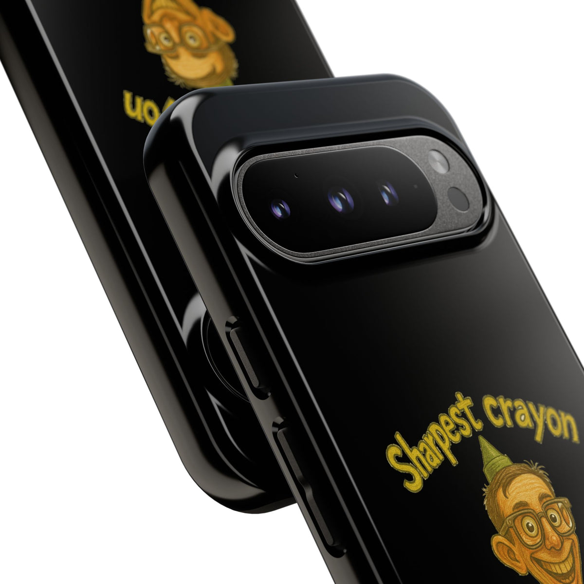 Phone Case — "Sharpest Crayon in the Tool Shed" Retro Teacher/Geek Protective Cover