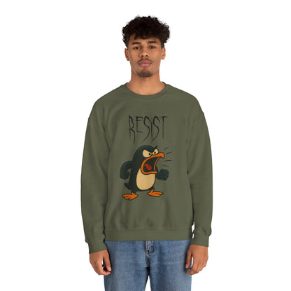 Resist – Angry Penguin Crewneck Sweatshirt