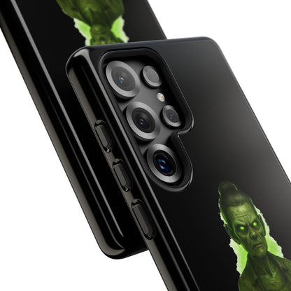 Spooky Green Ghost Phone Case — "I Baked Cookies, They Scream Now" Horror iPhone Cover