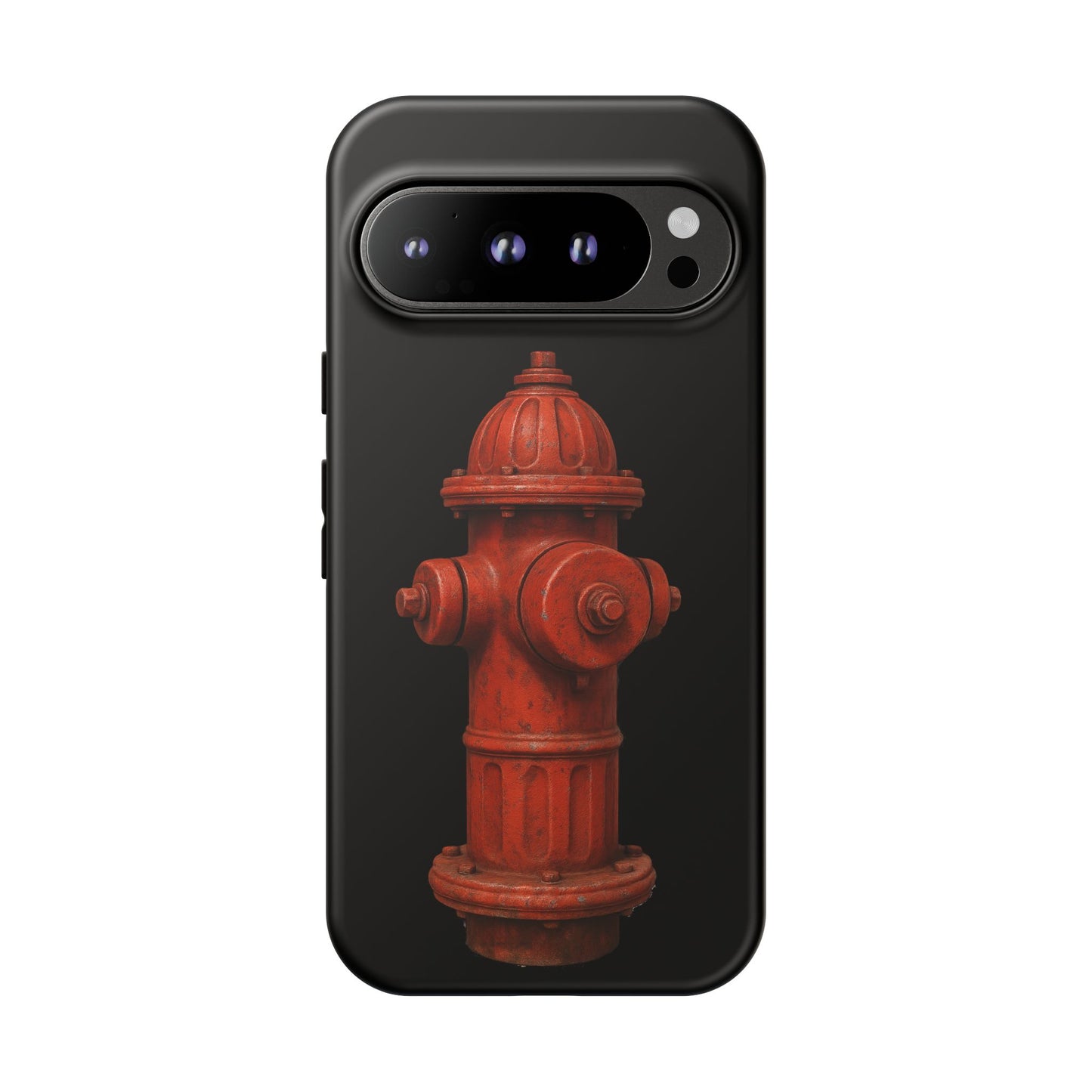 Red Fire Hydrant Phone Case — Tough Protective iPhone Cover
