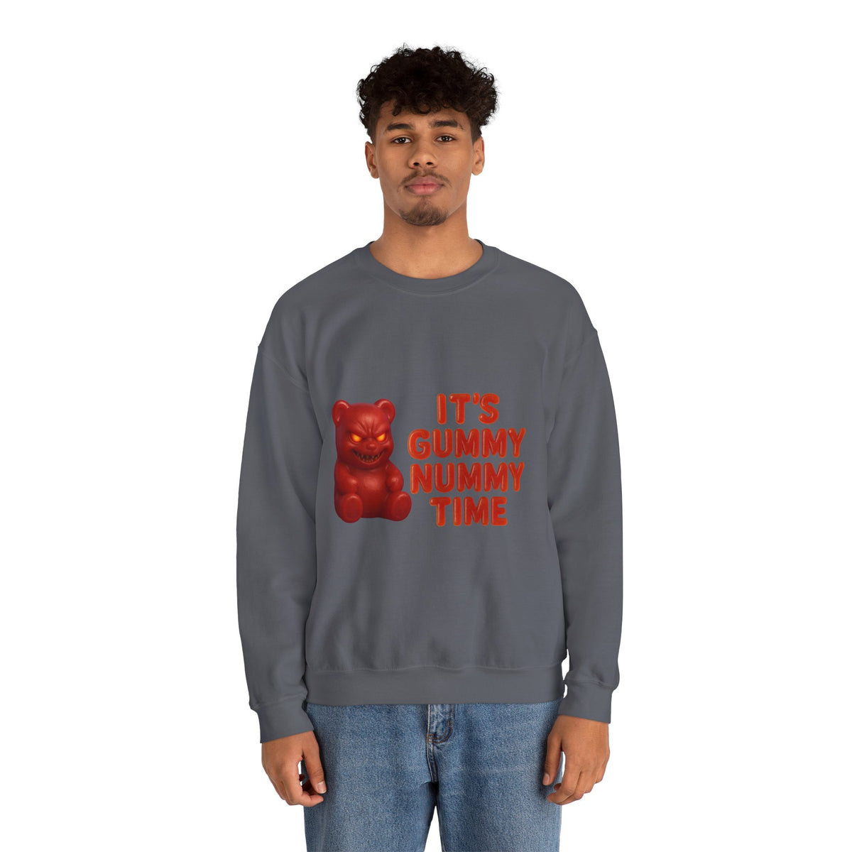 It’s Gummy Nummy Time – Evil Gummy Bear Sweatshirt