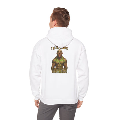 Hulk Workout Hoodie – 'I PUMP IRON... INTO THE VOID' Graphic Sweatshirt