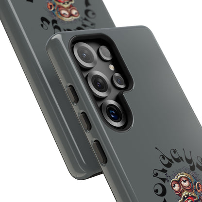 Phone Case — 'Nobody Sucks' Grunge Monster Protective Case