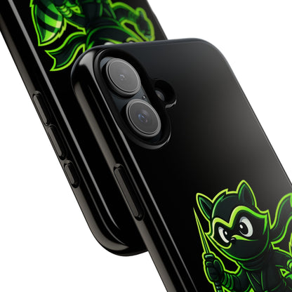 Raccoon Ninja Phone Case — "I Came. I Saw. I Raccooned." Protective iPhone Cover