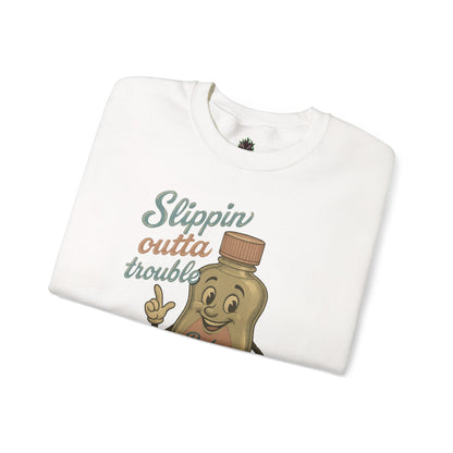 Slippin' Outta Trouble Crewneck