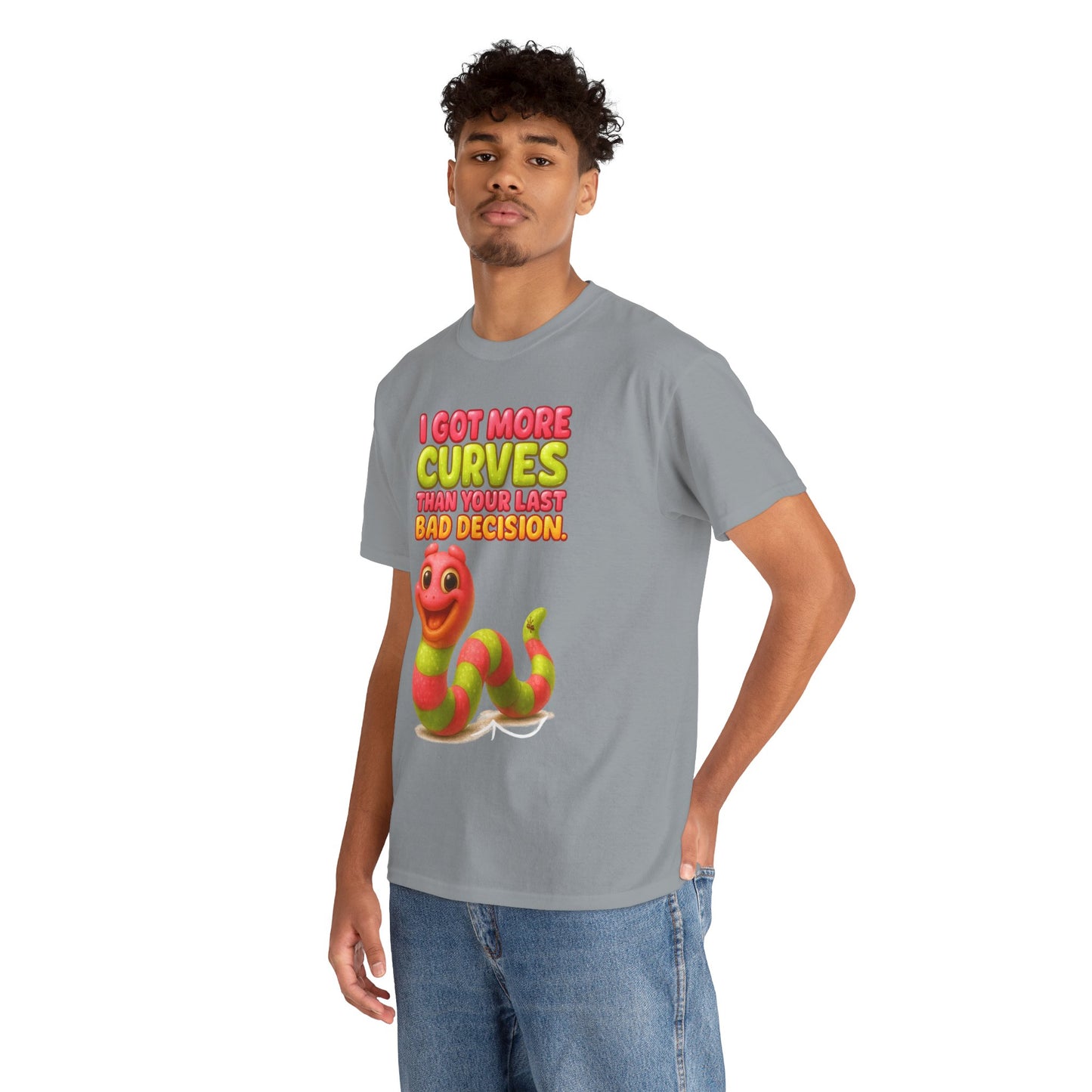 I Got More Curves – Gummy Snake Funny T-Shirt