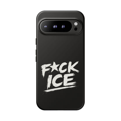 Phone Case — “F*ck Ice” Bold Protest Graphic Protective Case