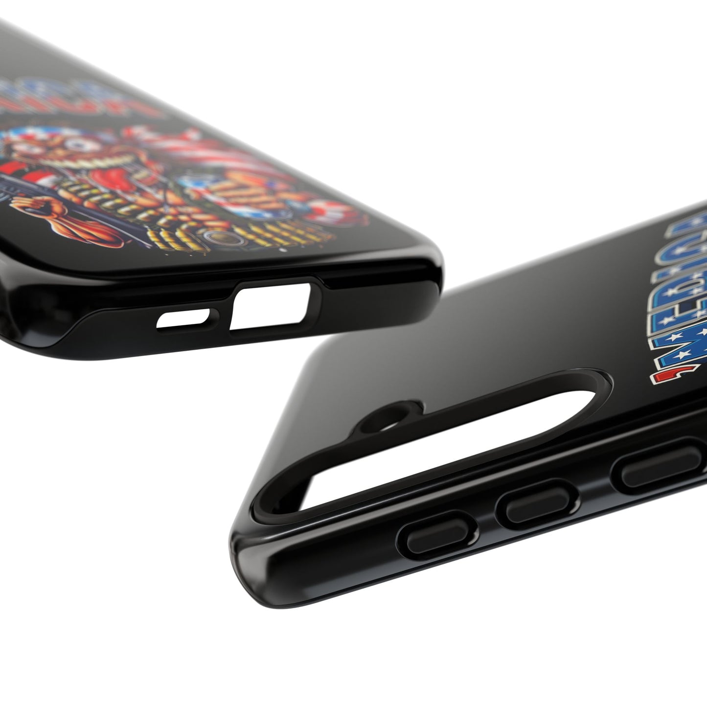 'MERICA Patriotic Phone Case — American Flag Madman Design