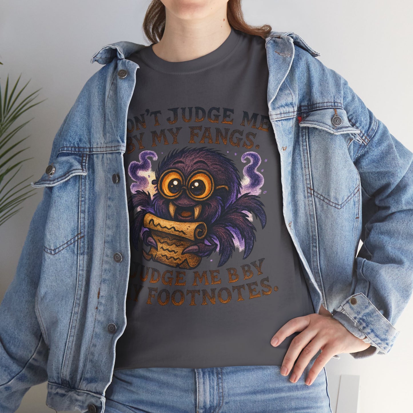 Don’t Judge Me By My Fangs Owl T-Shirt | Halloween Cute Spooky Tee