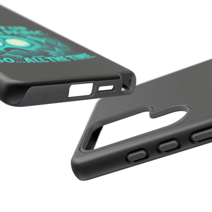 Phone Case — "I Light Up When I Panic" Glow Fish Anxiety Phone Case