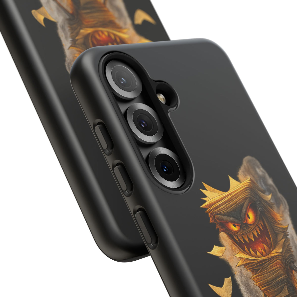 Phone Case — Halloween Mummy Creature “Stapled Your Soul to Page 666” Horror Design