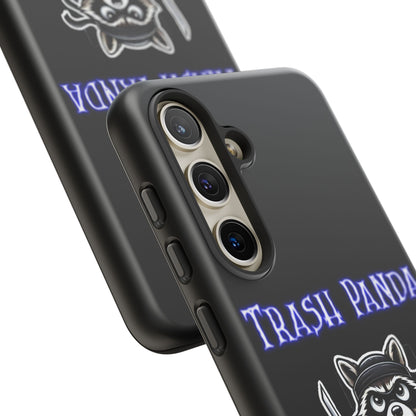 Trash Panda Ninja Phone Case — Cute Raccoon Warrior Protective Case