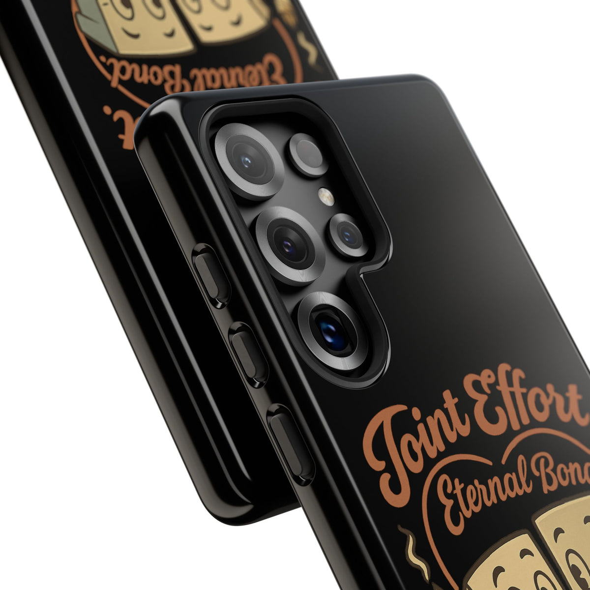 Phone Case — "Joint Effort Eternal Bond" Retro Cannabis Matchstick Design