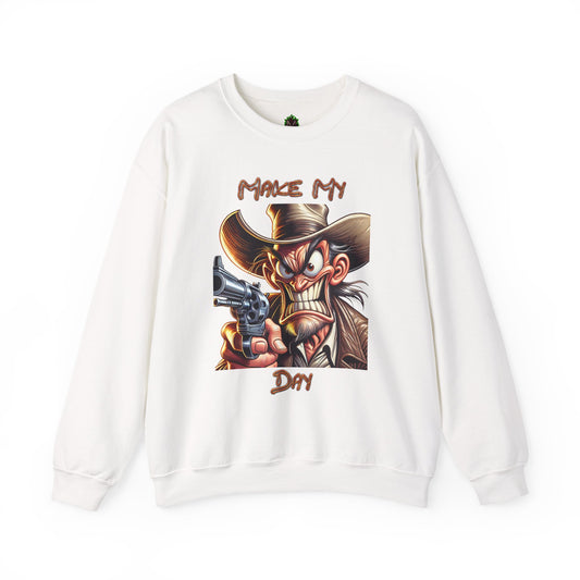 Make My Day Cowboy Crewneck