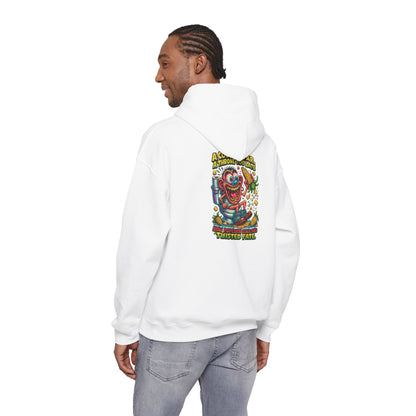 Twisted Fate Clown Hoodie – Retro Horror Skate Graphic Sweatshirt