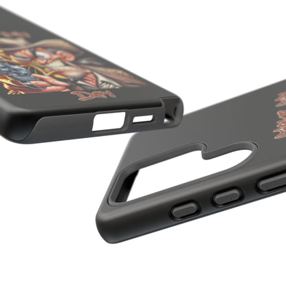 Phone Case - 'Make My Day' Cowboy Revolver Graphic Protective Case