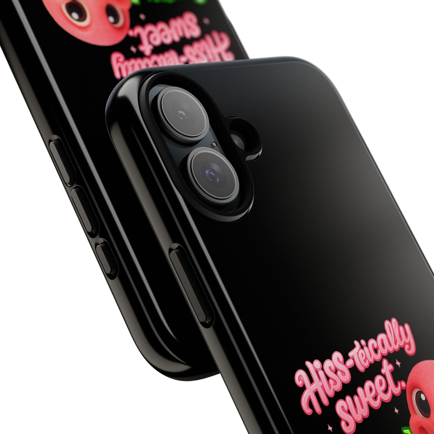 Phone Case — "Hiss-tically Sweet, Dangerously Cute" Worm Design