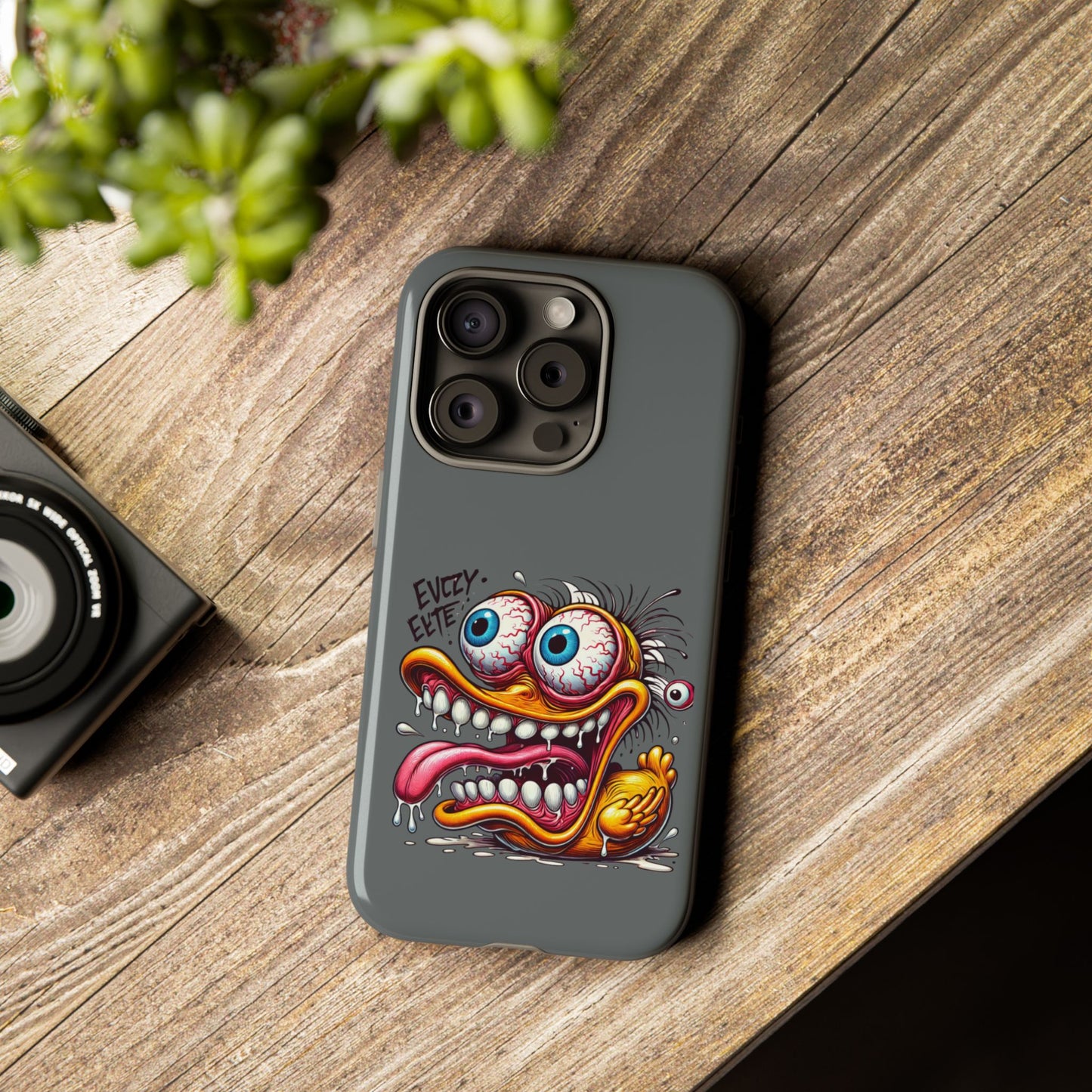 Phone Case — 'Eyezite' Grotesque Cartoon Shock Design