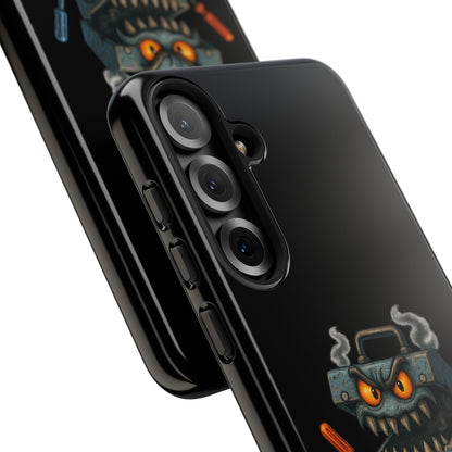 Phone Case — 'I Fix Things... Permanently' Mechanic Tool Monster Protective Case