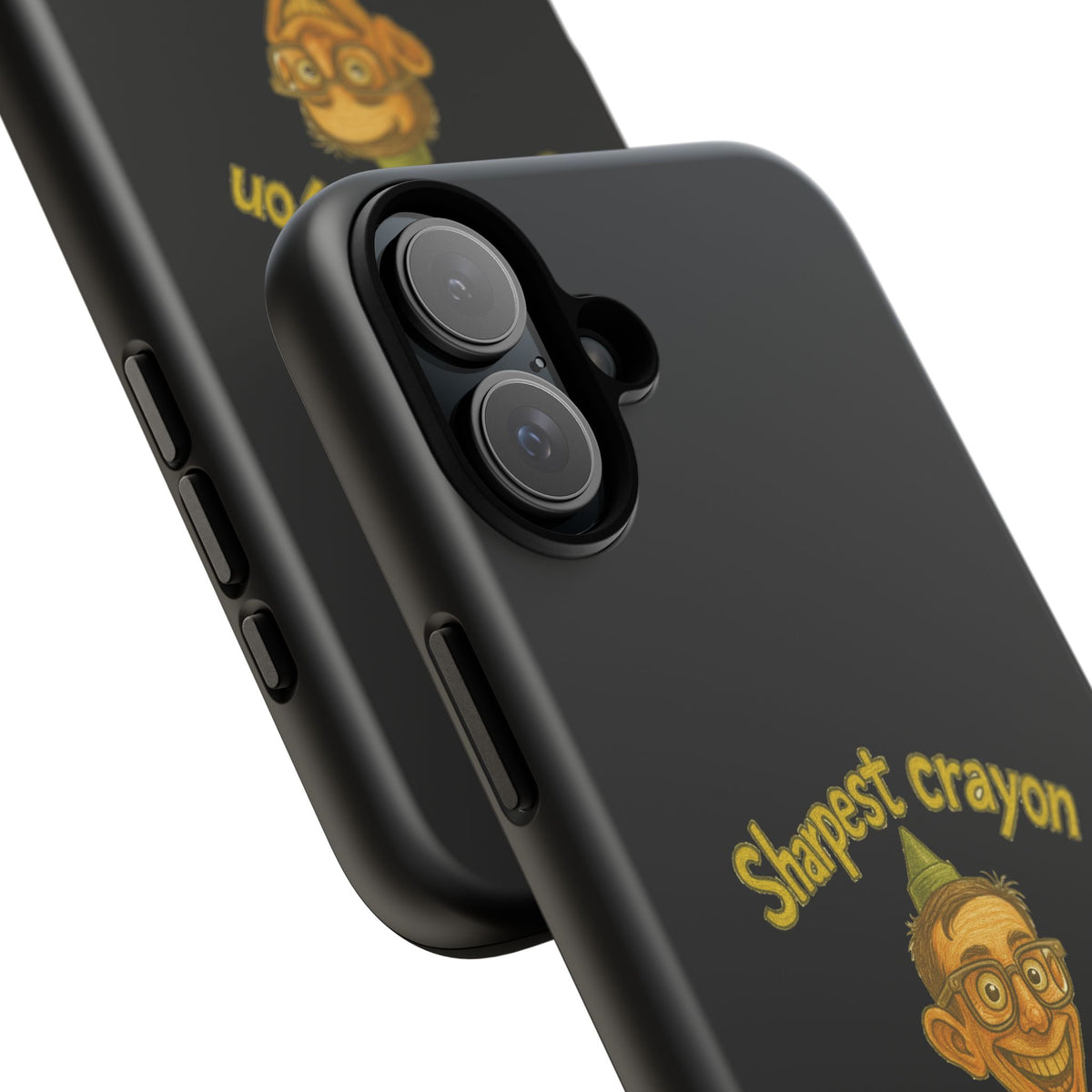 Phone Case — "Sharpest Crayon in the Tool Shed" Retro Teacher/Geek Protective Cover
