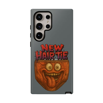 Phone Case — 'New Hairte' Funny Grinning Tongue-Out Monster Design