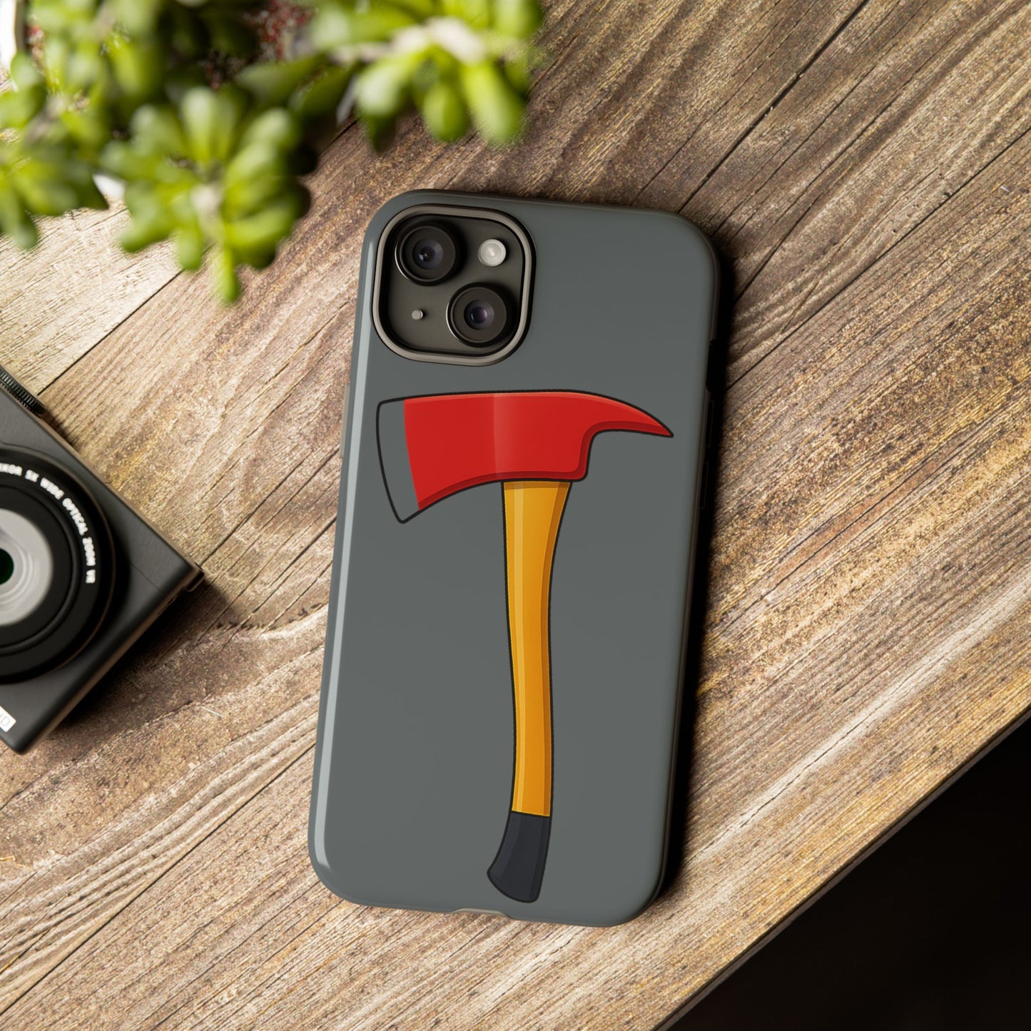 Ax Head Tough Phone Case — Rugged Protective iPhone Cover