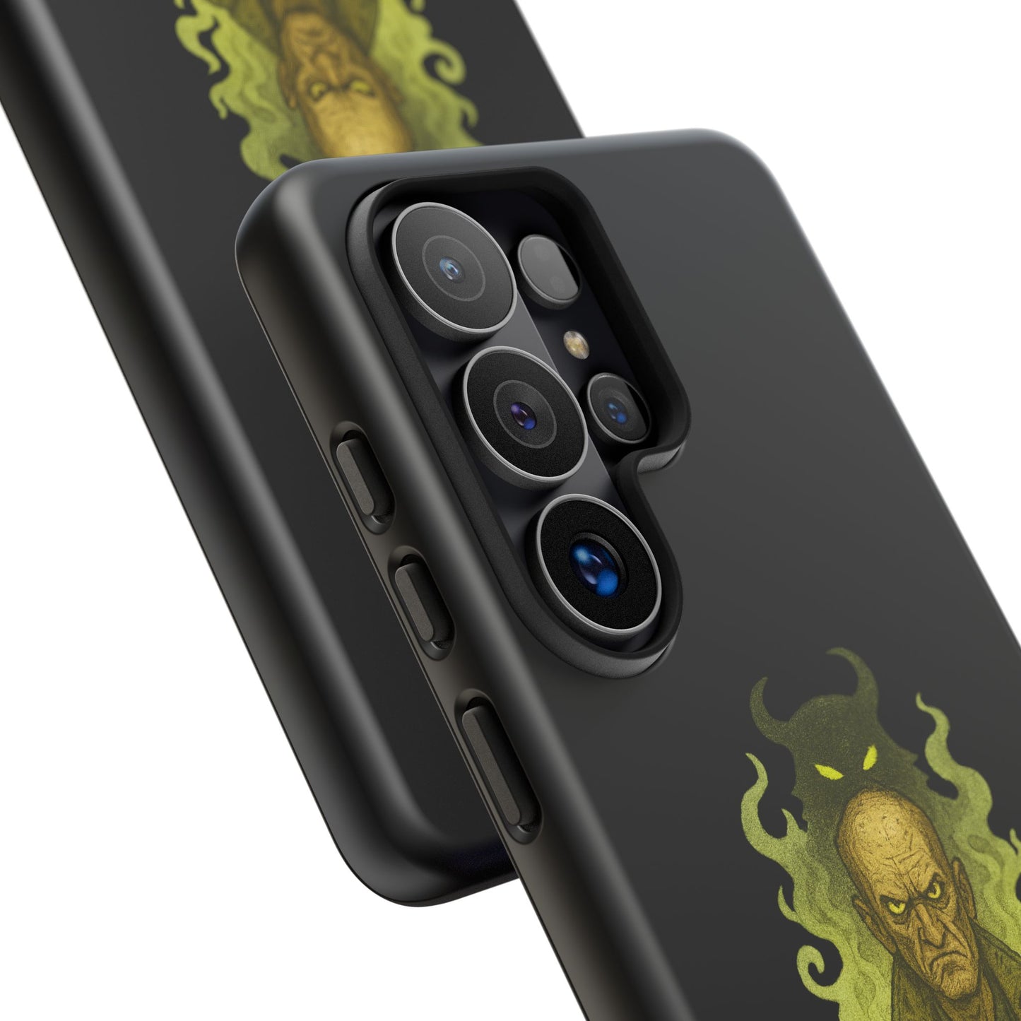 Phone Case — “The Prophecy Mentioned: Coffee This Is Not Coffee” Gothic Horror Design