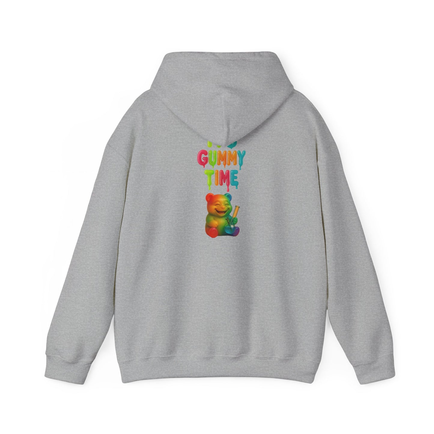 Gummy Time Hoodie — Colorful Gummy Bear Graphic Pullover