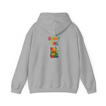 Gummy Time Hoodie — Colorful Gummy Bear Graphic Pullover