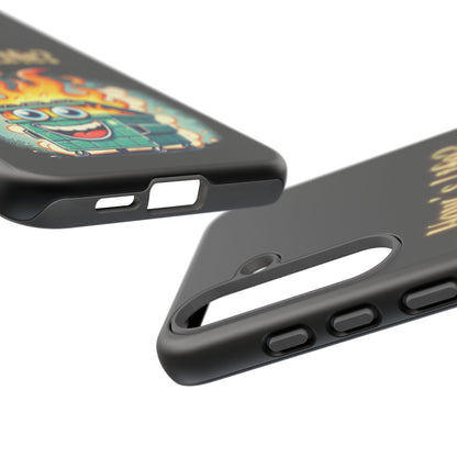 How's Life? Flaming Dumpster Phone Case